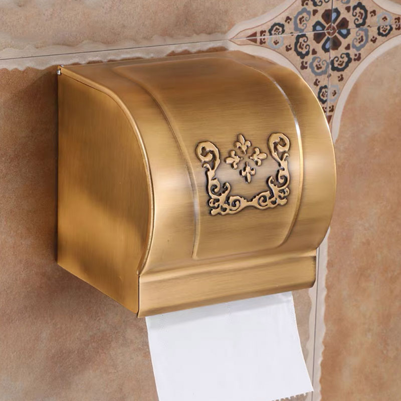 Home Bathroom Towel Dispenser - Porte-boîte à mouchoirs mural, salle de