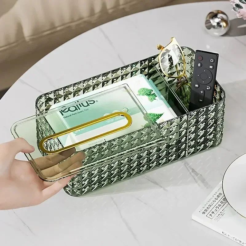 Home Bathroom Towel Dispenser - Boîte à mouchoirs de luxe, porte-serviettes