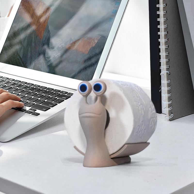 Home Bathroom Towel Dispenser - Porte-papier hygiénique escargot, distributeur de serviettes