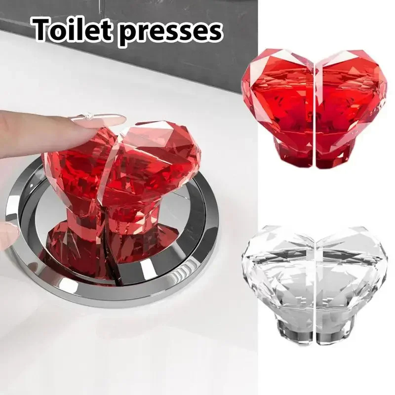 Home Depot Bathroom Vanities - Bouton de chasse d'eau en forme