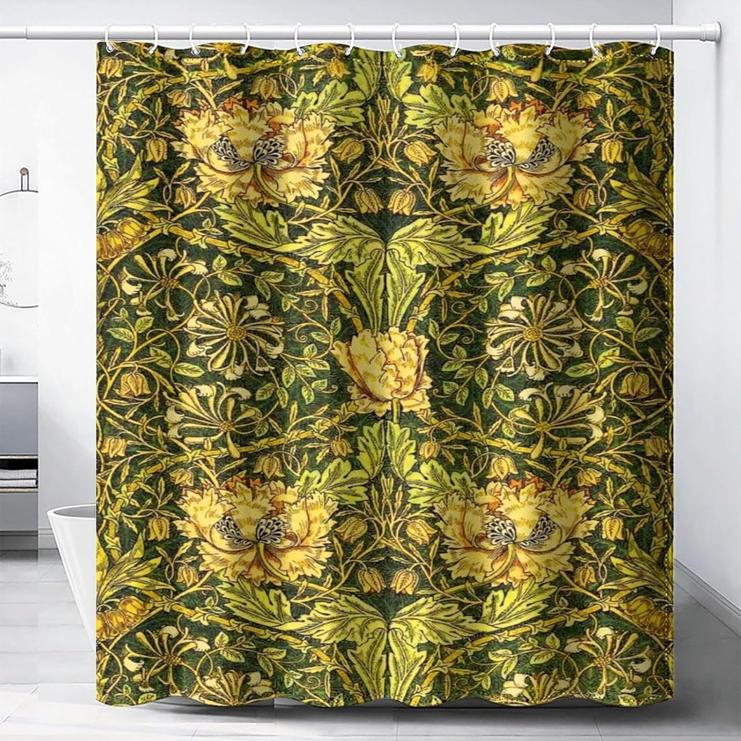 Home Bathroom Ideas - Rideau de Douche Imperméable à Motifs