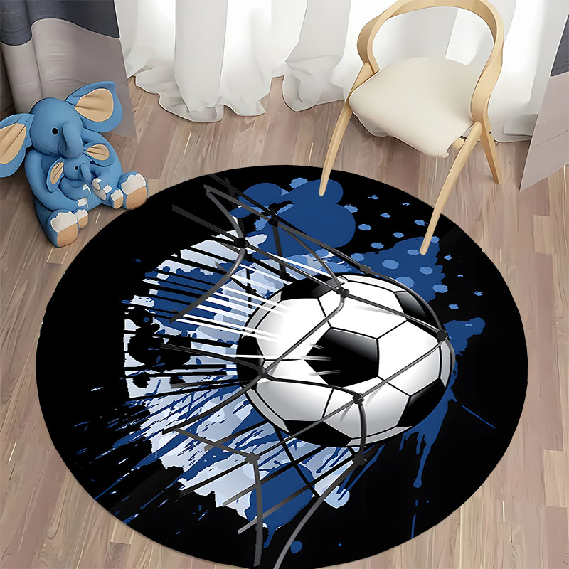 Home Bathroom Fan - Livraison gratuite! Tapis rond sur le