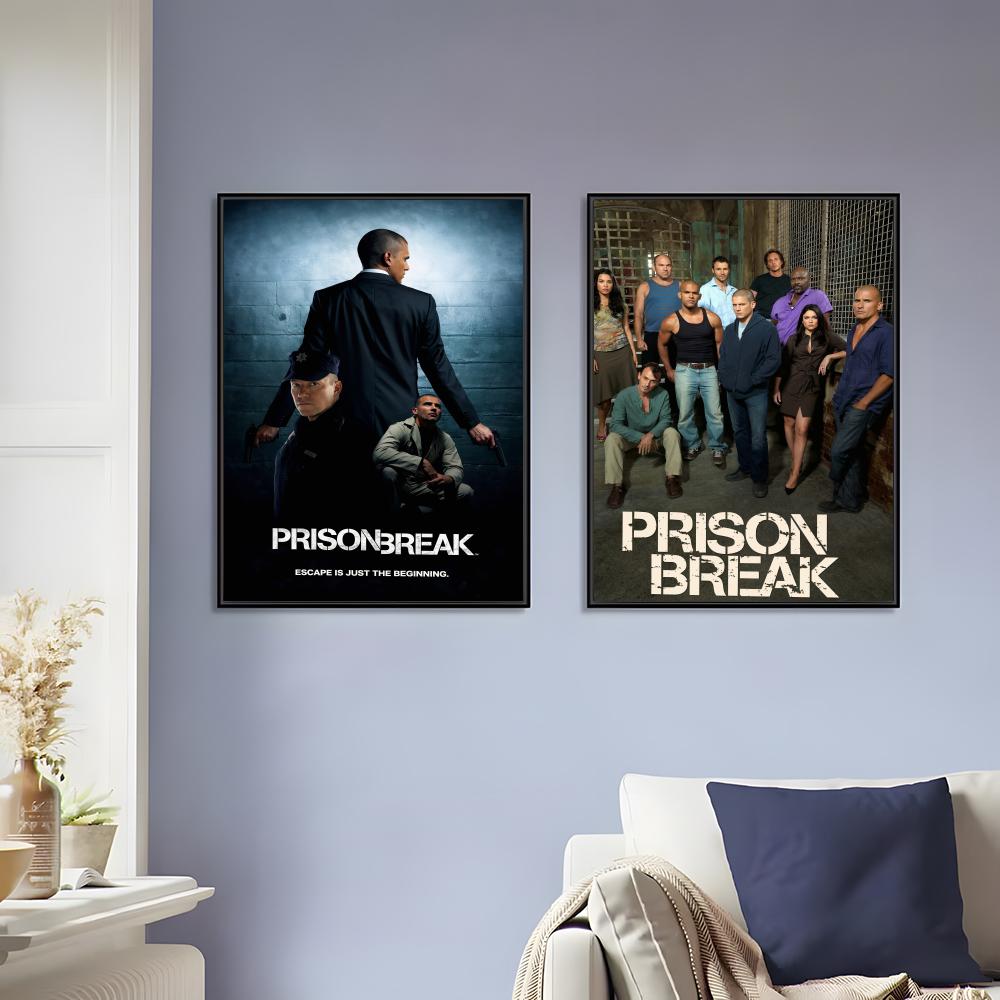 Home Bathroom Break - Peinture sur toile Prison Break, calligraphie,