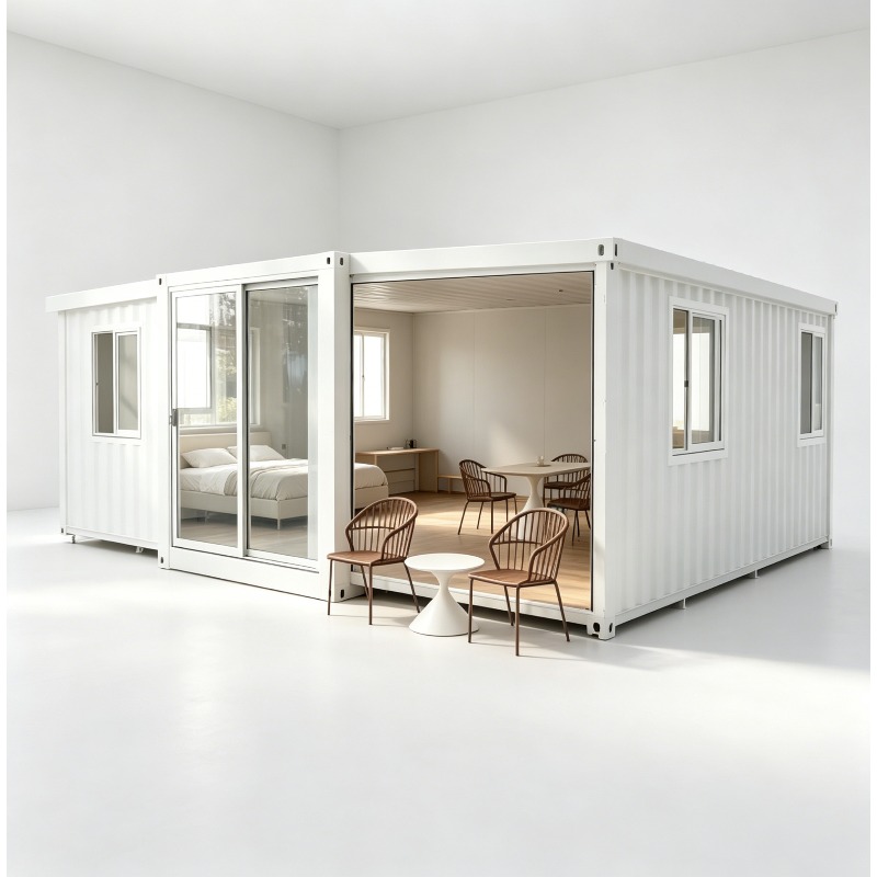 Tiny Home Bathroom Kitchen - Maison préfabriquée en conteneur extensible de