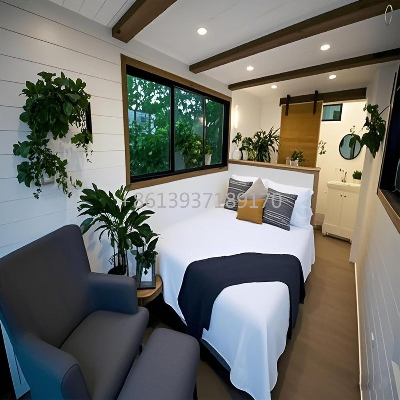 Tiny Home Bathroom Kitchen - Petite maison préfabriquée extensible de luxe