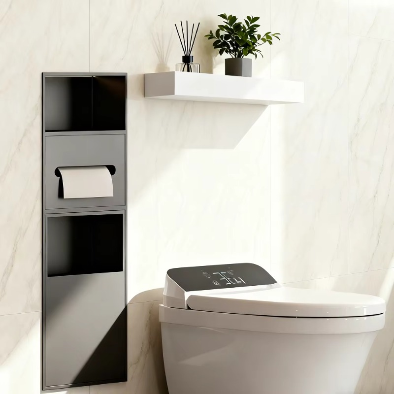 Niche de salle de bain multifo - Home Bathroom Towel Dispenser avis et prix