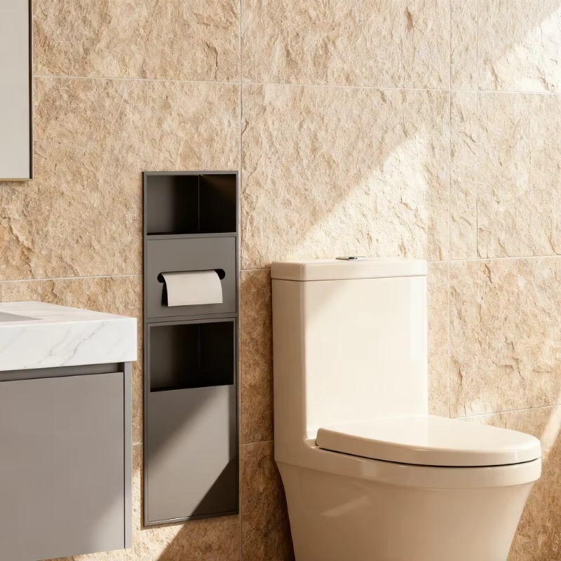 Niche de salle de bain multifo - Home Bathroom Towel Dispenser avis et prix