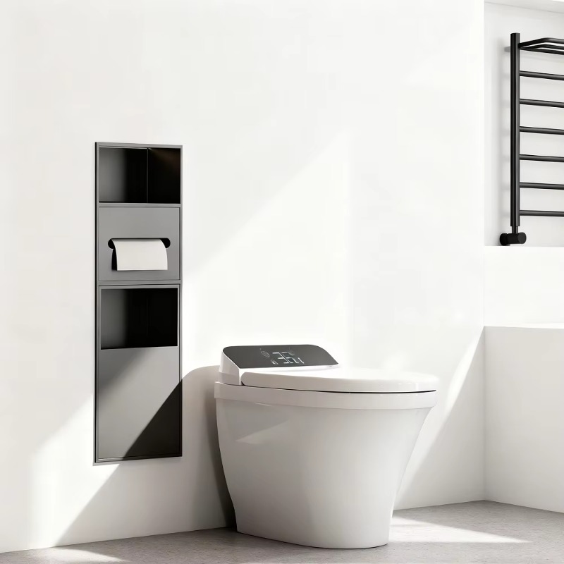 Niche de salle de bain multifo - Home Bathroom Towel Dispenser avis et prix