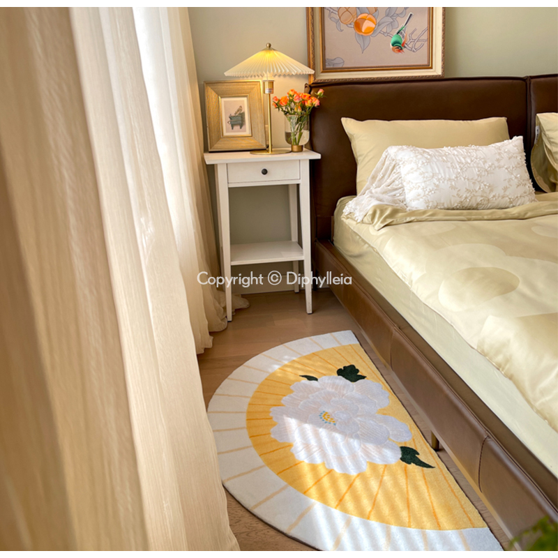 Diphylleia-Tapis de Pivoine de - Home Bathroom Dimensions avis et prix