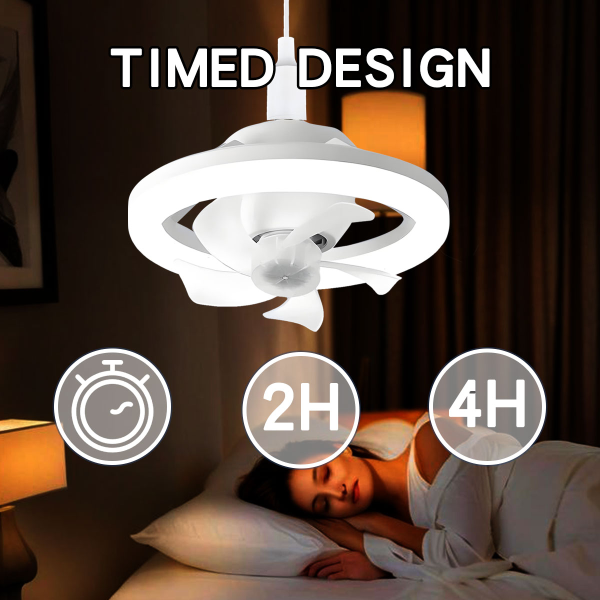 360 ° Ampoule de ventilateur d - Home Bathroom Fan avis et prix