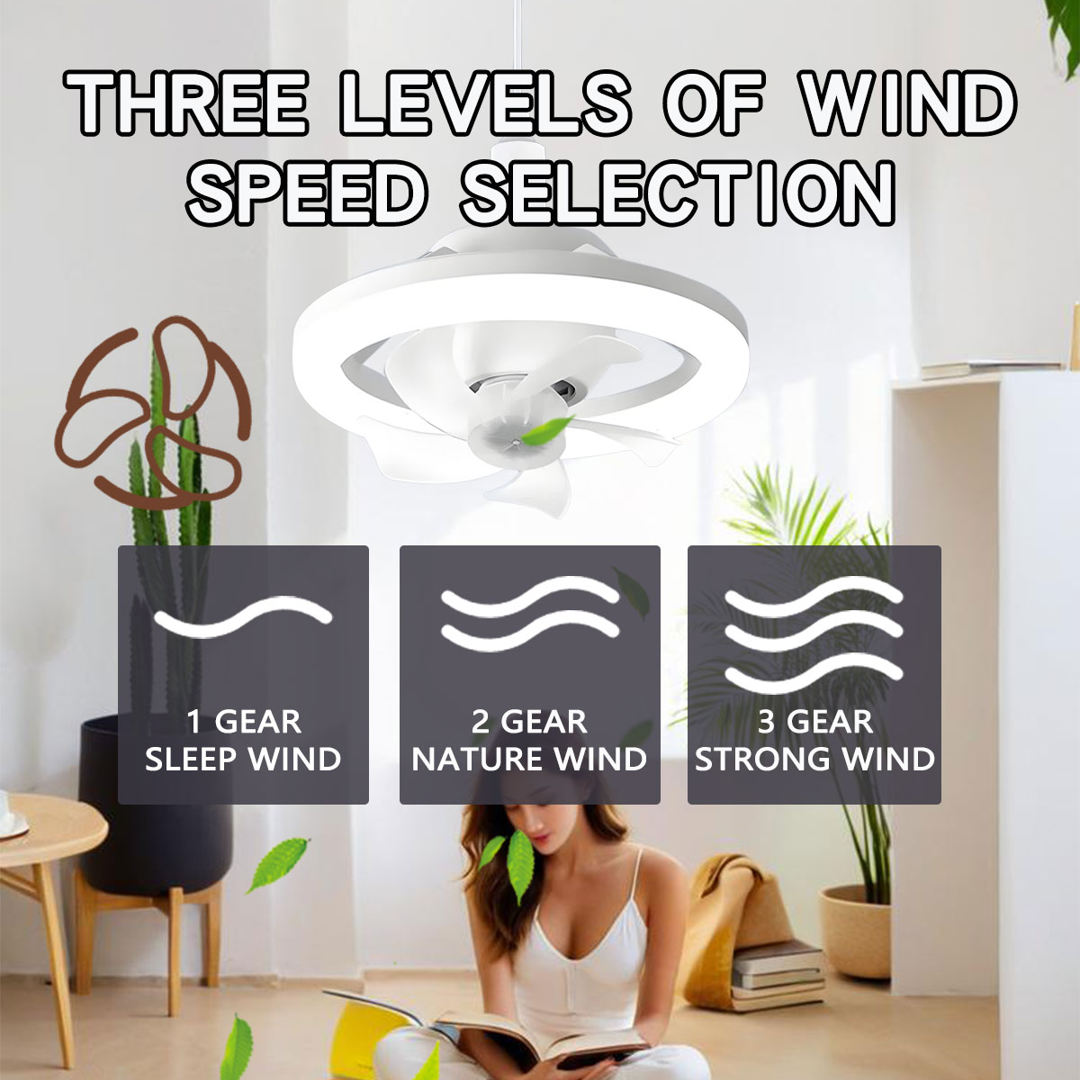 360 ° Ampoule de ventilateur d - Home Bathroom Fan avis et prix