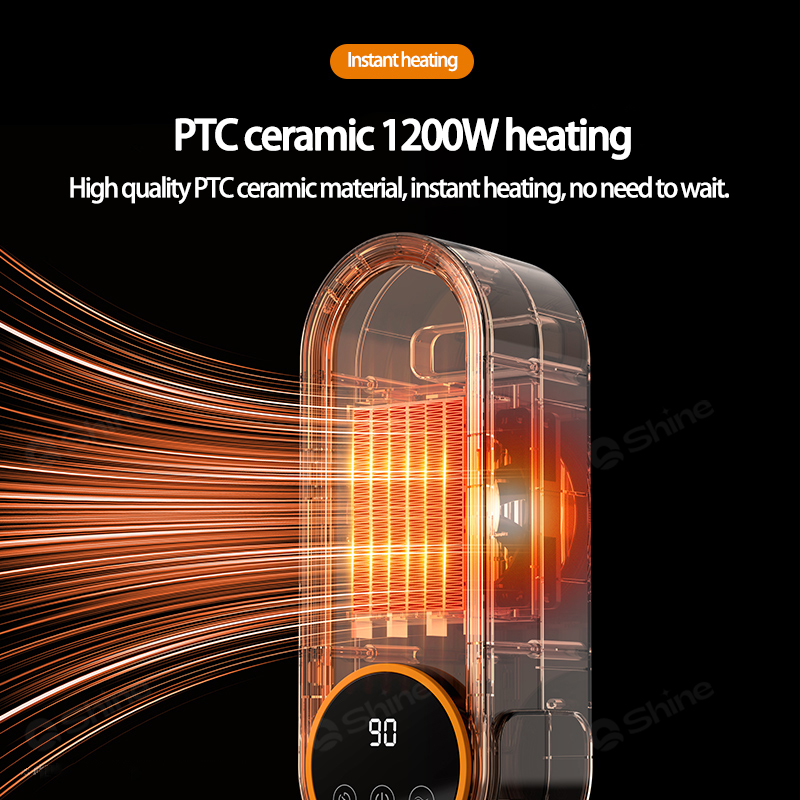 Chauffage d'appoint portable 1 - Home Bathroom Fan avis et prix