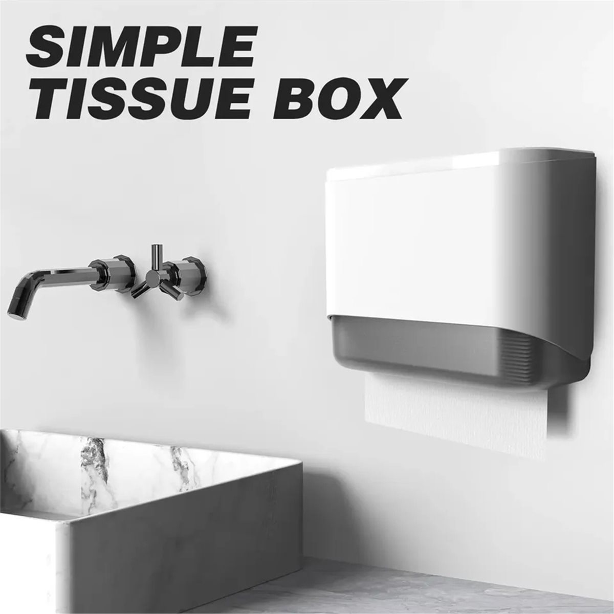 Distributeur de serviettes en  - Home Bathroom Towel Dispenser avis et prix