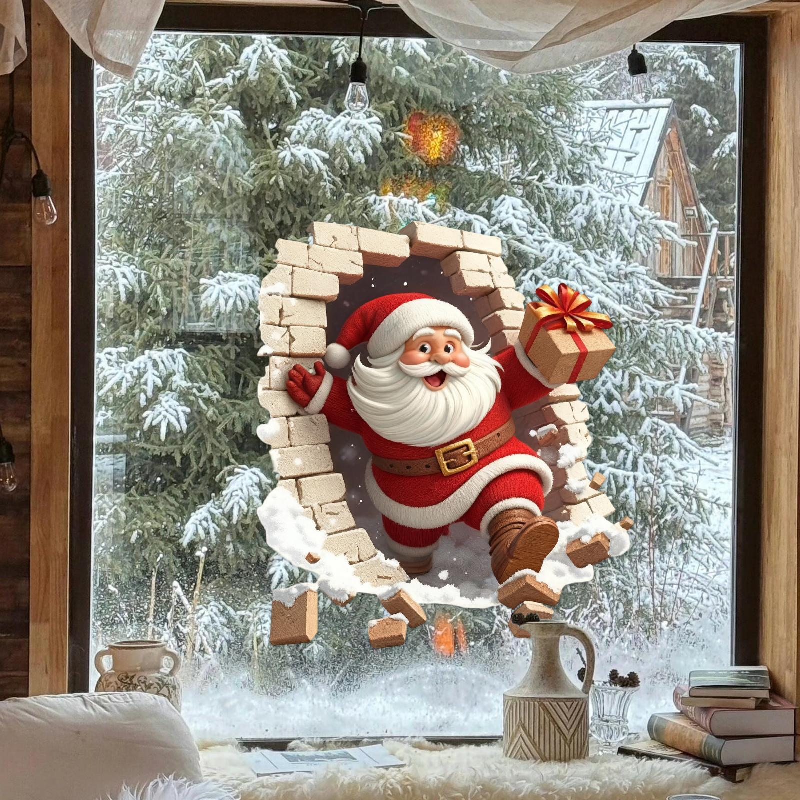 Autocollants muraux de noël en - Home Bathroom Break avis et prix