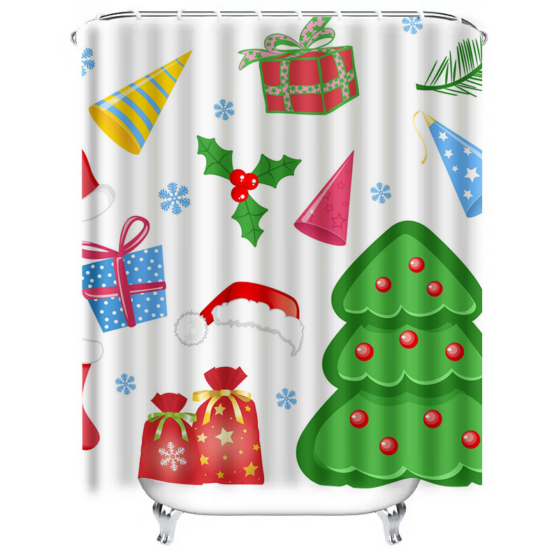 TU rideau de douche noël forêt - Home Bathroom Ideas avis et prix