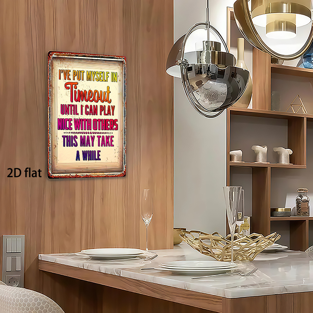 Panneau métallique 2D, Décorat - Home Bathroom Break avis et prix