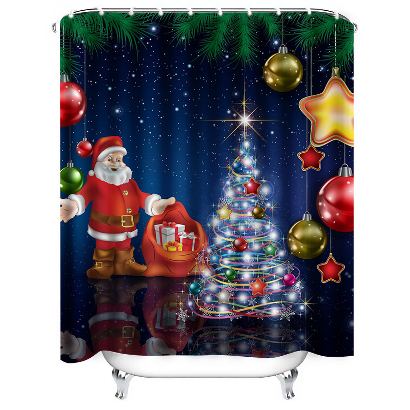 TU rideau de douche de noël pè - Home Bathroom Ideas avis et prix