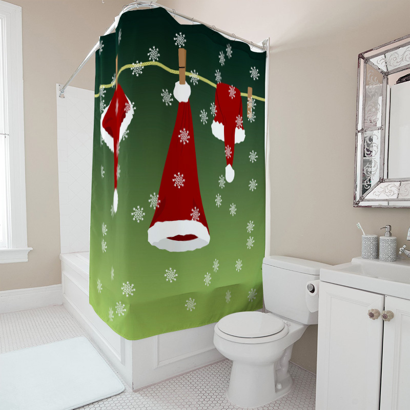 TU – rideau de douche festif d - Home Bathroom Ideas avis et prix
