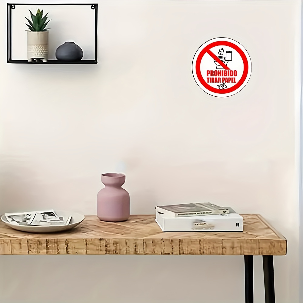 Panneau mural en métal vintage - Home Bathroom Etiquette avis et prix