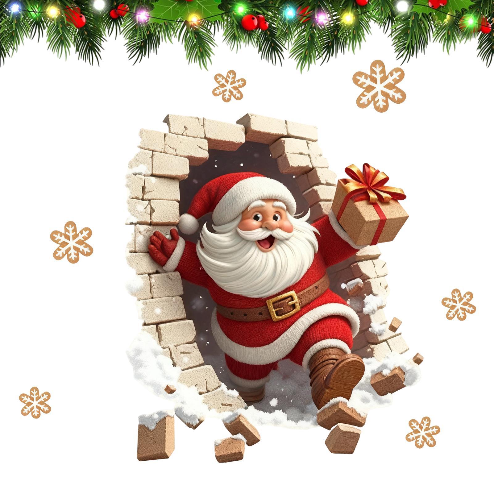 Autocollants muraux de noël en - Home Bathroom Break avis et prix