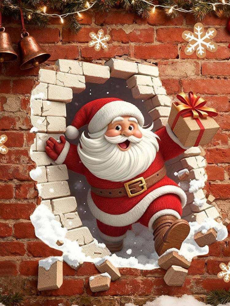 Autocollants muraux de noël en - Home Bathroom Break avis et prix
