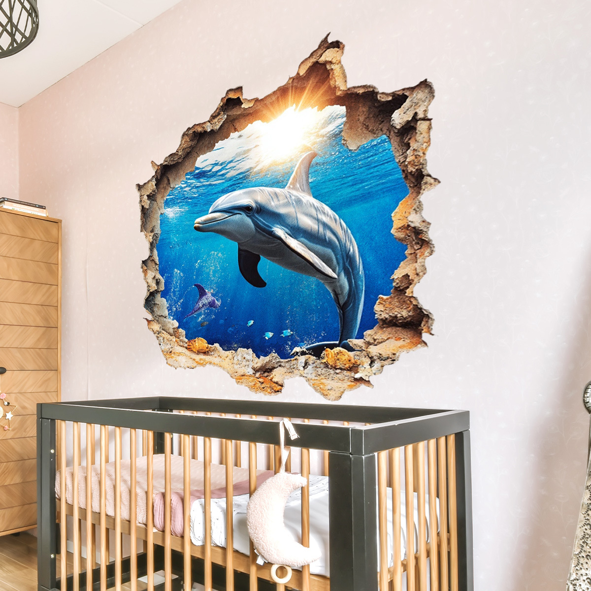 Sticker mural 3D Monde sous-ma - Home Bathroom Break avis et prix