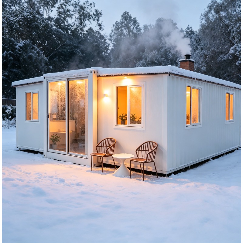Maison préfabriquée en contene - Tiny Home Bathroom Kitchen avis et prix